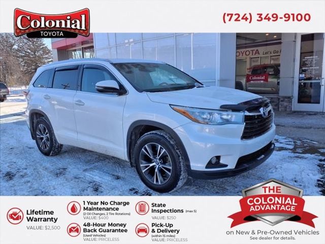 2016 Toyota Highlander XLE