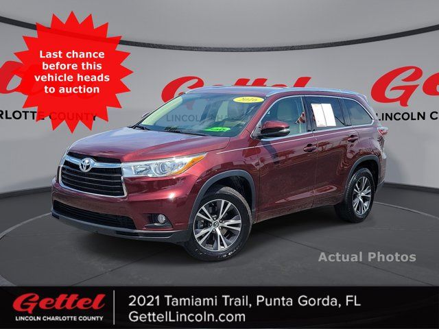 2016 Toyota Highlander XLE