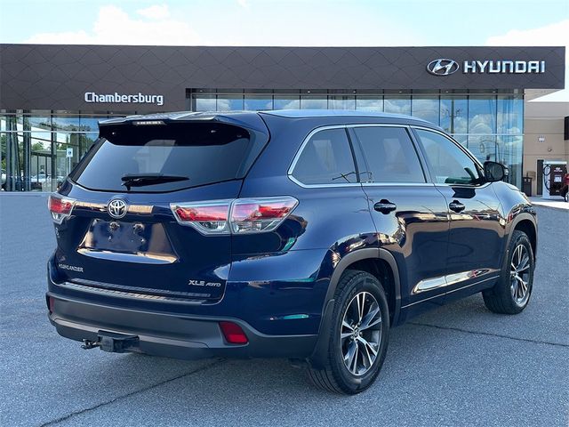 2016 Toyota Highlander XLE