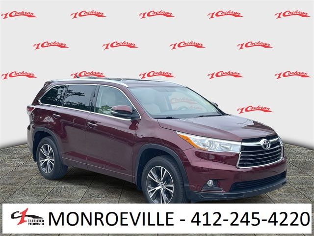 2016 Toyota Highlander XLE