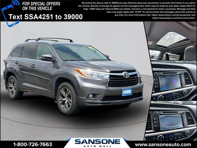 2016 Toyota Highlander XLE