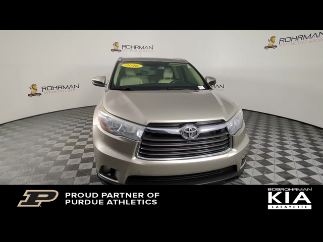 2016 Toyota Highlander XLE