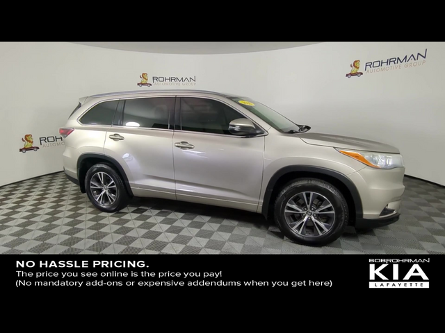 2016 Toyota Highlander XLE