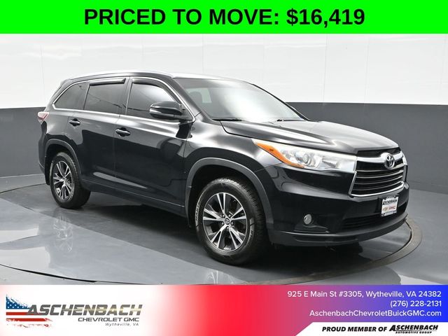 2016 Toyota Highlander XLE