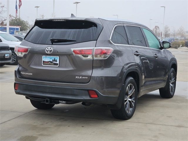 2016 Toyota Highlander XLE