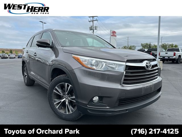 2016 Toyota Highlander XLE