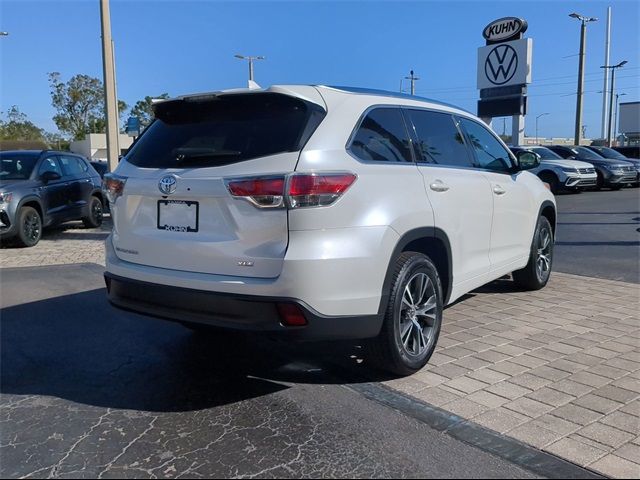 2016 Toyota Highlander XLE