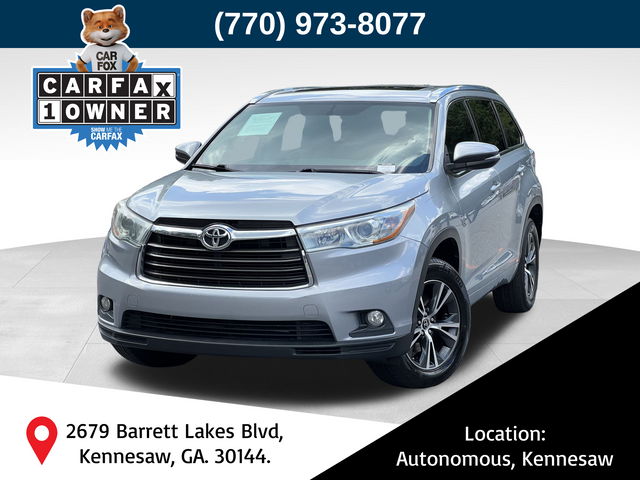 2016 Toyota Highlander XLE