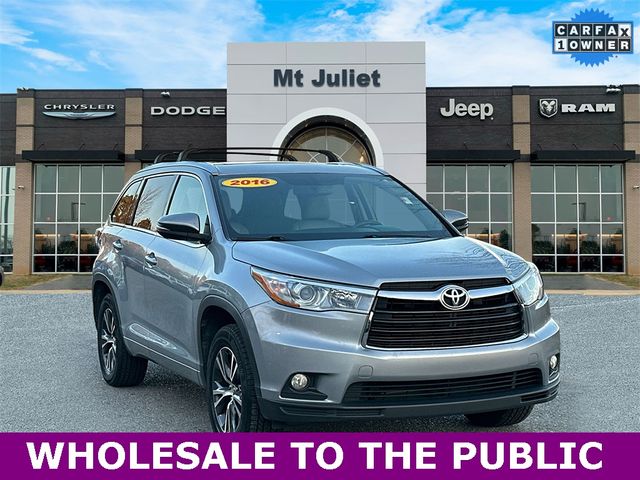 2016 Toyota Highlander XLE