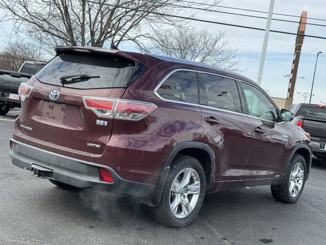 2016 Toyota Highlander Hybrid Limited Platinum