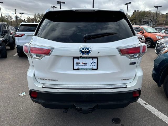 2016 Toyota Highlander Hybrid Limited Platinum