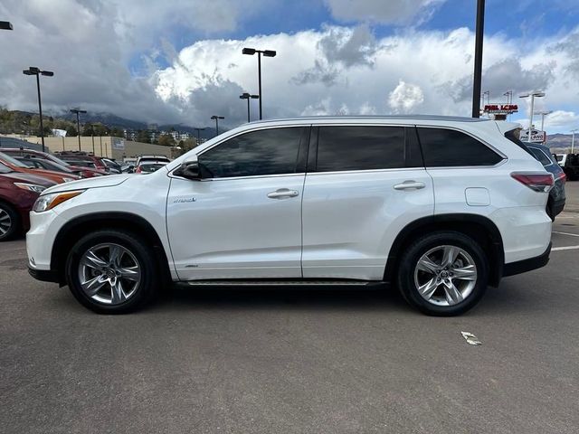 2016 Toyota Highlander Hybrid Limited Platinum