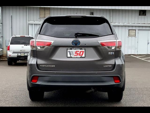 2016 Toyota Highlander Hybrid Limited Platinum