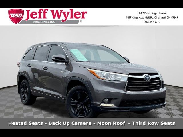 2016 Toyota Highlander Hybrid Limited Platinum