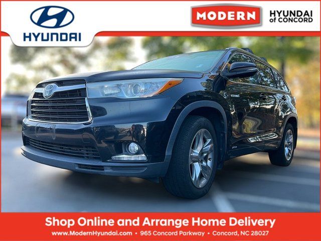 2016 Toyota Highlander Hybrid Limited Platinum