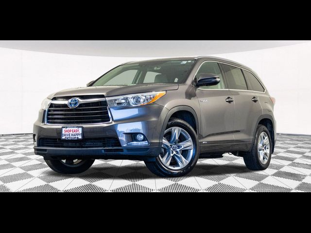 2016 Toyota Highlander Hybrid Limited