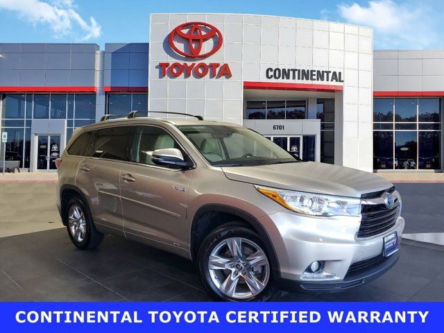 2016 Toyota Highlander Hybrid Limited