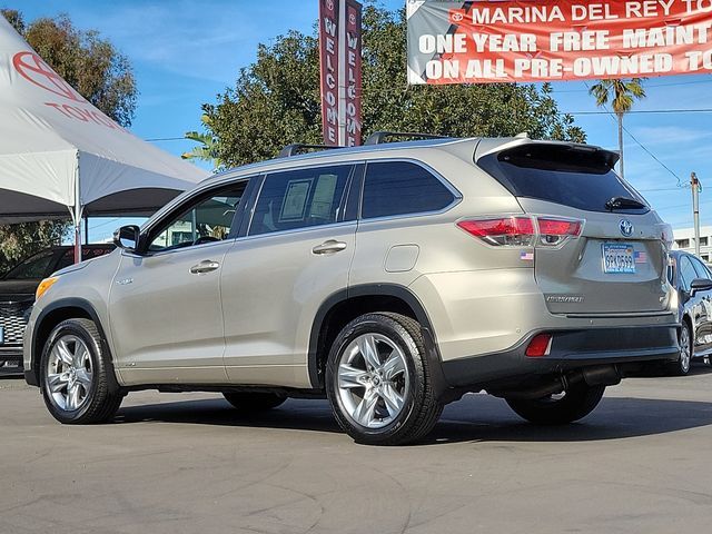 2016 Toyota Highlander Hybrid Limited Platinum