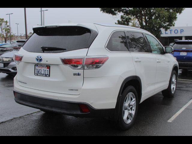 2016 Toyota Highlander Hybrid Limited Platinum