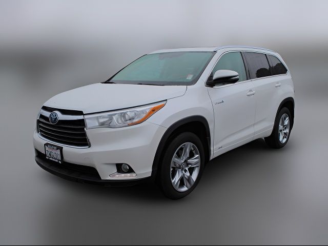 2016 Toyota Highlander Hybrid Limited Platinum