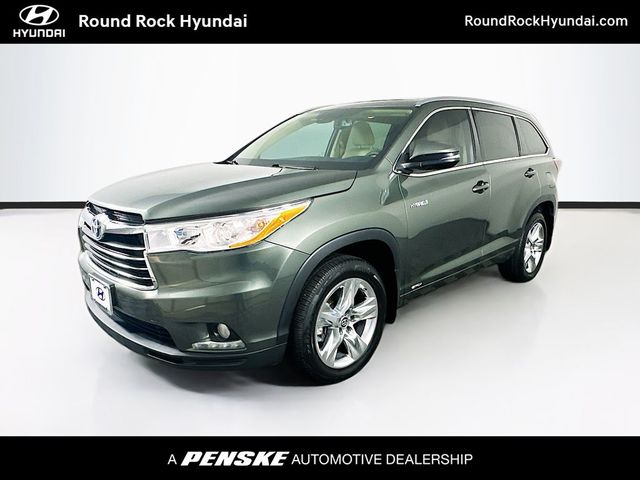 2016 Toyota Highlander Hybrid Limited Platinum