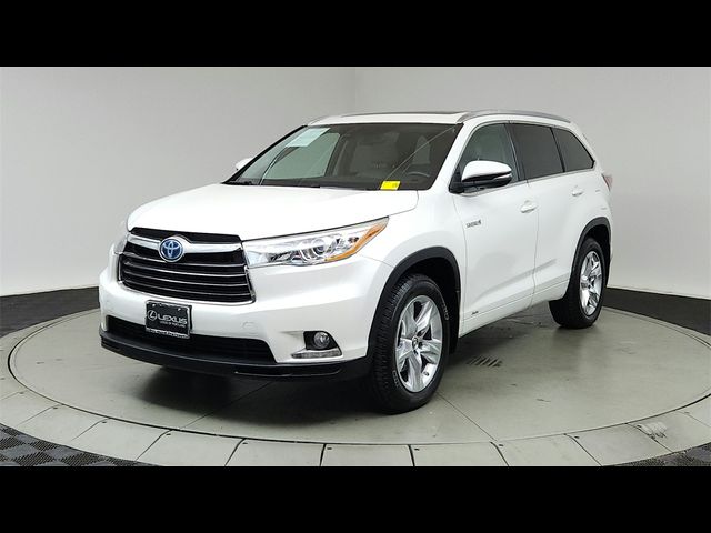 2016 Toyota Highlander Hybrid Limited Platinum