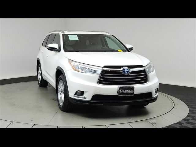 2016 Toyota Highlander Hybrid Limited Platinum