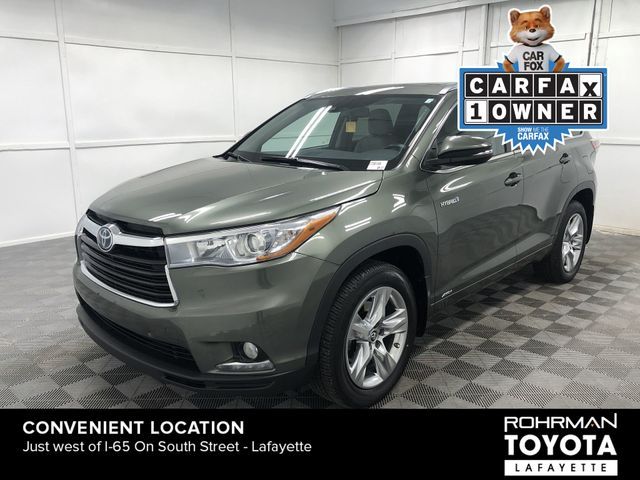 2016 Toyota Highlander Hybrid Limited Platinum