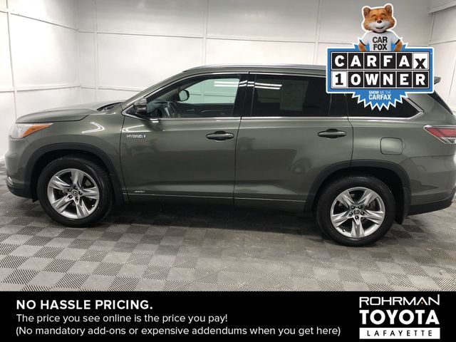 2016 Toyota Highlander Hybrid Limited Platinum