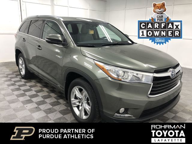 2016 Toyota Highlander Hybrid Limited Platinum