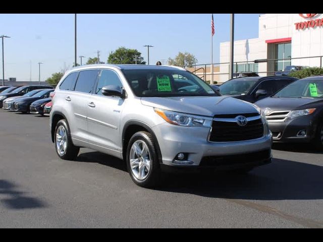 2016 Toyota Highlander Hybrid Limited Platinum