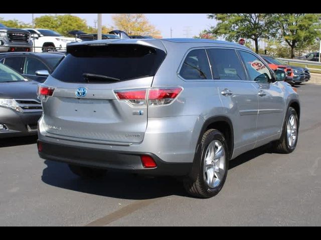 2016 Toyota Highlander Hybrid Limited Platinum