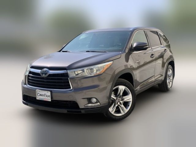 2016 Toyota Highlander Hybrid Limited Platinum