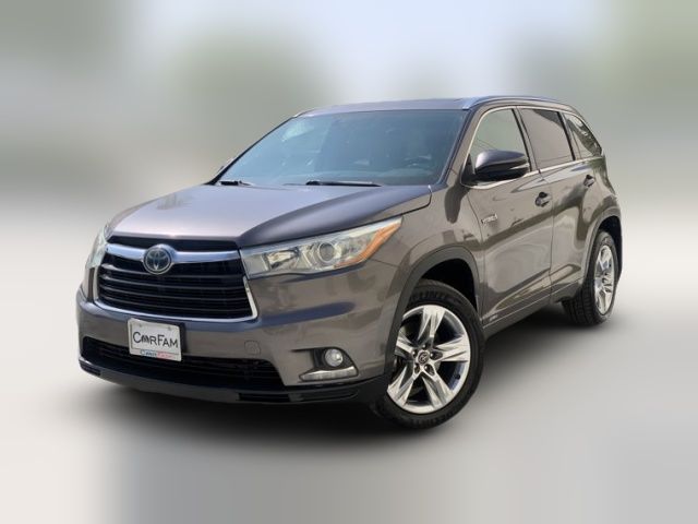 2016 Toyota Highlander Hybrid Limited Platinum