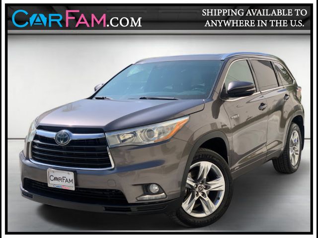 2016 Toyota Highlander Hybrid Limited Platinum