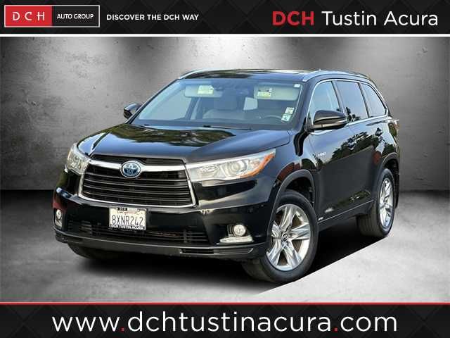 2016 Toyota Highlander Hybrid Limited Platinum