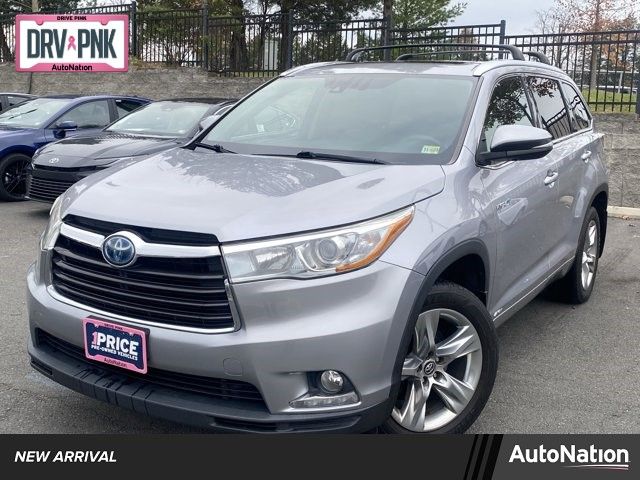 2016 Toyota Highlander Hybrid Limited Platinum