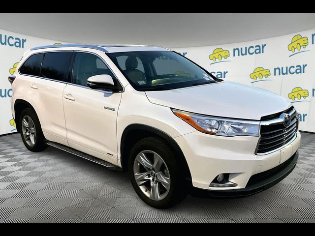 2016 Toyota Highlander Hybrid Limited Platinum