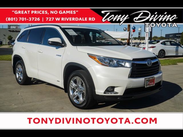 2016 Toyota Highlander Hybrid Limited Platinum