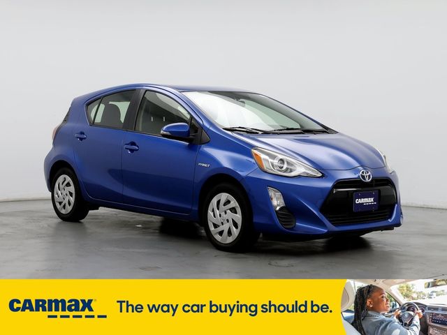 2016 Toyota Prius c One