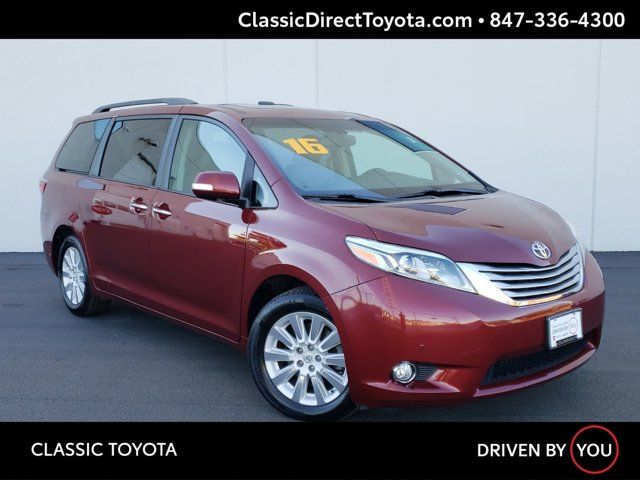 2016 Toyota Sienna Limited Premium