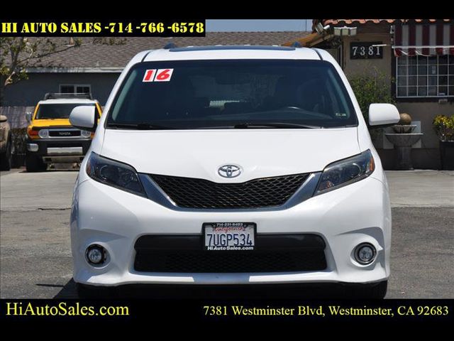 2016 Toyota Sienna SE Premium