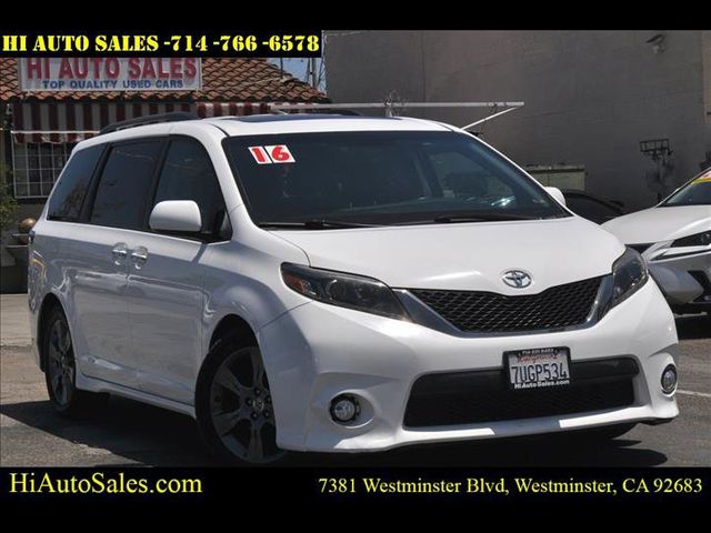 2016 Toyota Sienna SE Premium