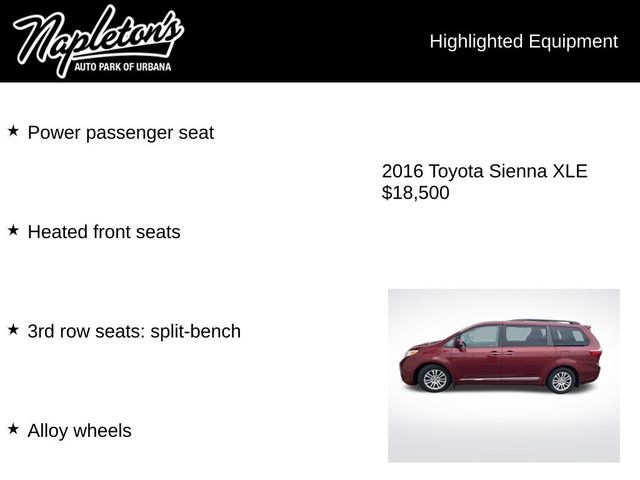 2016 Toyota Sienna XLE