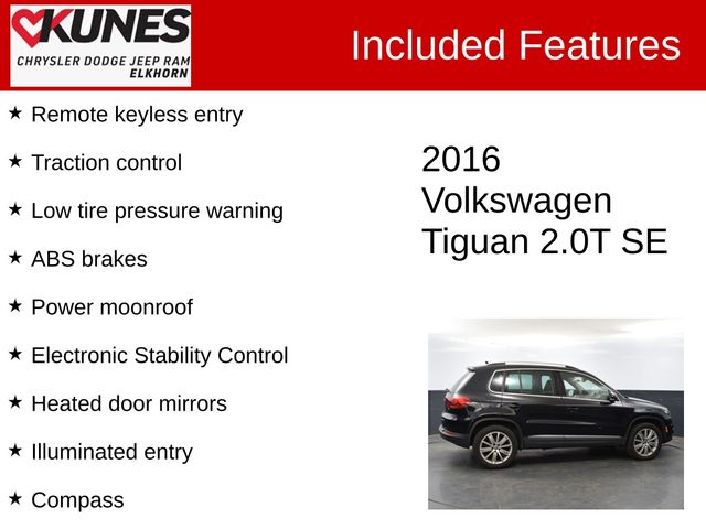 2016 Volkswagen Tiguan SE