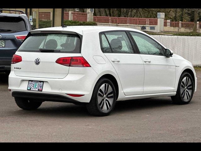 2016 Volkswagen e-Golf SE