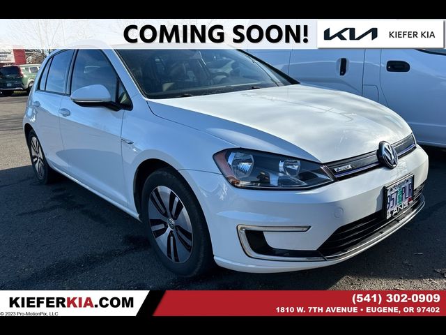 2016 Volkswagen e-Golf SE