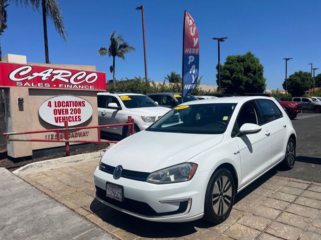 2016 Volkswagen e-Golf SE