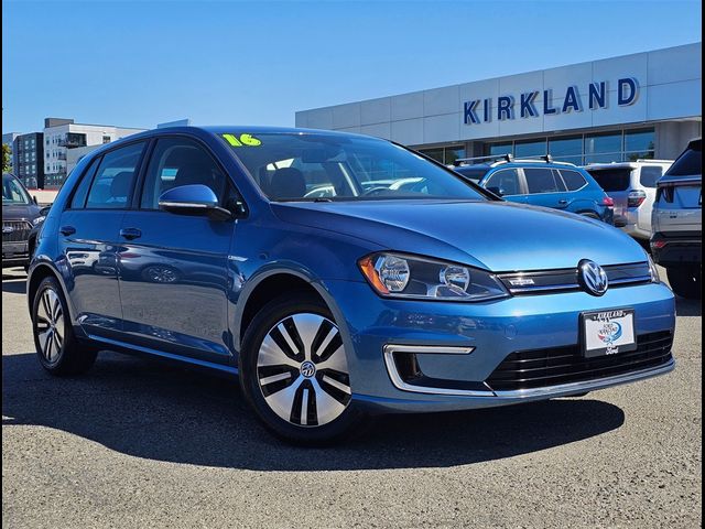 2016 Volkswagen e-Golf SE