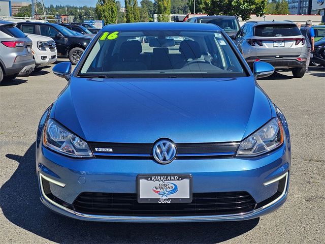 2016 Volkswagen e-Golf SE